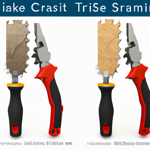 choosing-jigsaw-blades-t-shank-vs-u-shank-materials-and-cut-types.png An image showcasing two jigsaw blades side by side, one with a T-shank and the other with a U-shank
