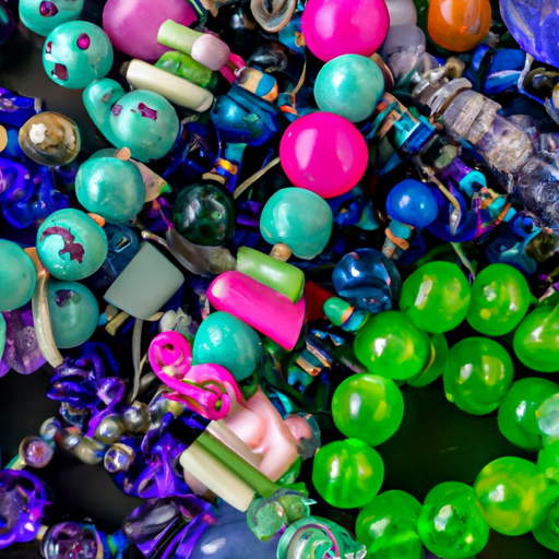 must-have-jewelry-beads-for-necklaces-bracelets-and-earrings.png An image showcasing an array of exquisite jewelry beads, featuring vibrant gemstones like emerald, sapphire, and amethyst, alongside intricate glass, pearl, and wooden beads, perfect for crafting stunning necklaces, bracelets, and earrings