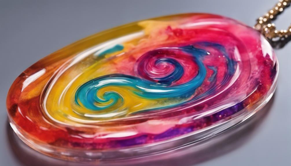 crafting with uv resin