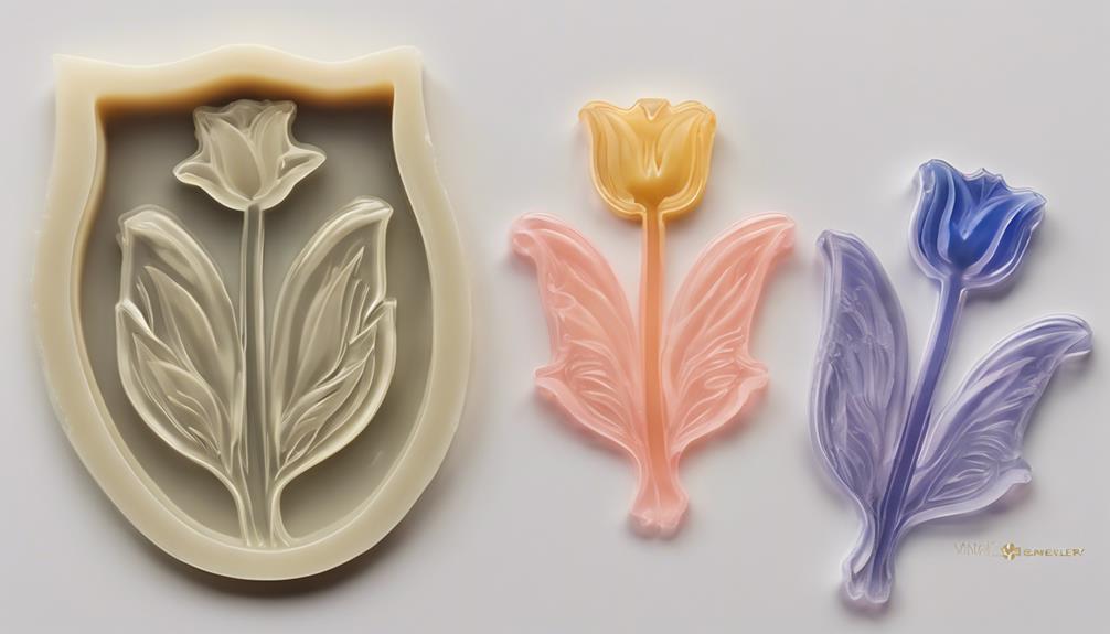 tulip shaped resin mold design