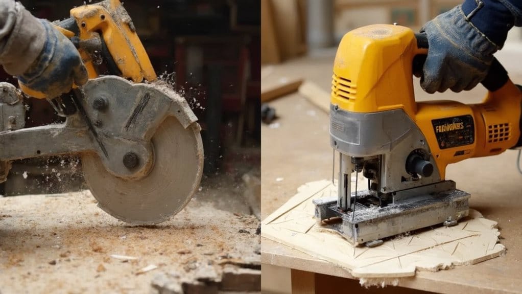 band saw vs jigsaw usage band saw vs jigsaw usage