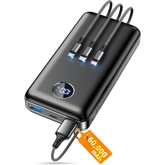 Portable Charger Power Bank 60000mAh with Fast Charging