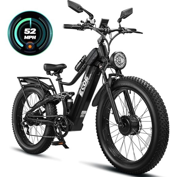 EcoE 6000W Dual Motor Electric Bike for Adults