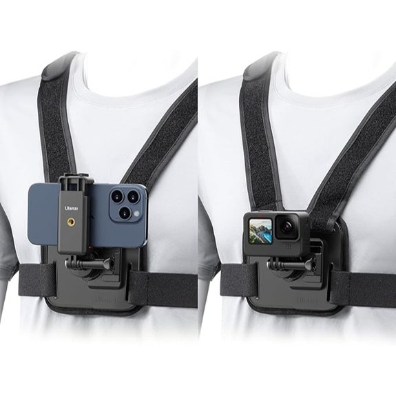 ULANZI CM028 Adjustable Chest Mount Harness for Action Cameras